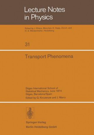Kniha Transport Phenomena G. Kirczenow