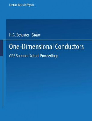 Knjiga One-Dimensional Conductors H. G. Schuster