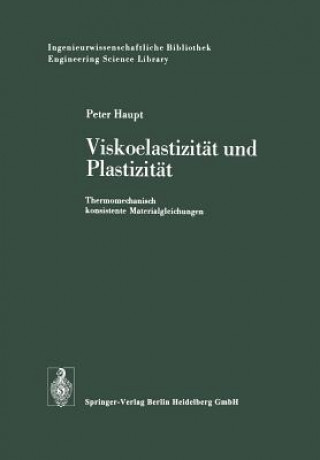 Kniha Viskoelastizitat Und Plastizitat P. Haupt