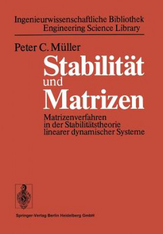 Könyv Stabilitat Und Matrizen P. C. Müller