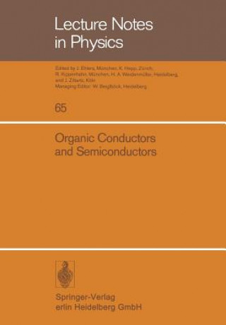 Książka Organic Conductors and Semiconductors G. Grüner