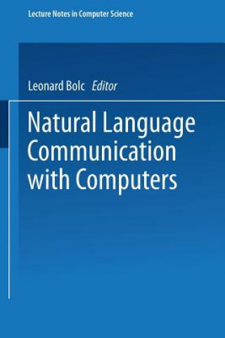 Kniha Natural Language Communication with Computers Leonard Bolc