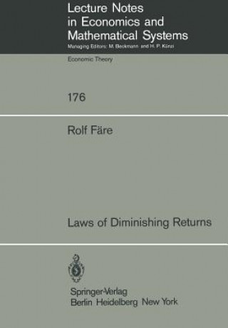 Kniha Laws of Diminishing Returns Rolf Färe