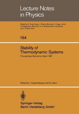 Βιβλίο Stability of Thermodynamic Systems J. Casas-Vazques