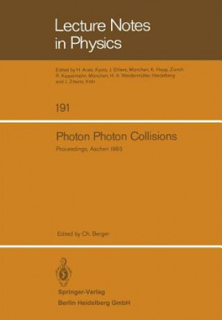 Book Photon Photon Collisions C. Berger