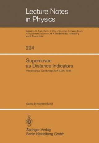 Kniha Supernovae as Distance Indicators Norbert Bartel