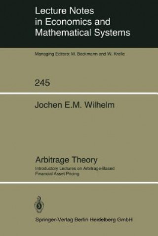 Könyv Arbitrage Theory Jochen Wilhelm