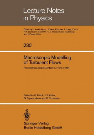 Kniha Macroscopic Modelling of Turbulent Flows Uriel Frisch