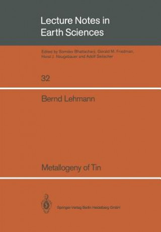 Kniha Metallogeny of Tin Bernd Lehmann