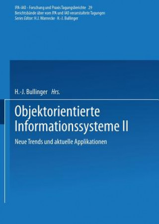 Knjiga Objektorientierte Informationssysteme II H. -J. Bullinger
