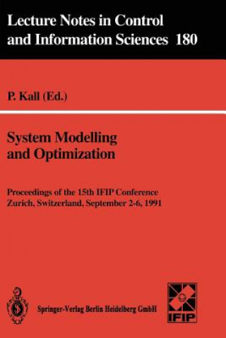 Livre System Modelling and Optimization Peter Kall