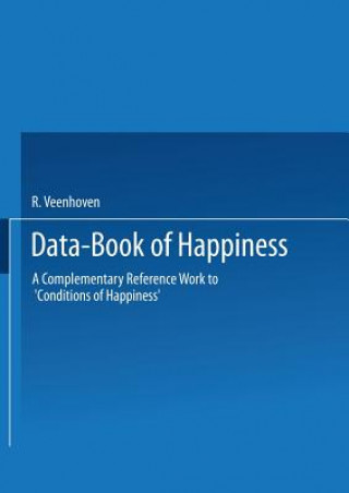 Książka Data-Book of Happiness Ruut Veenhoven