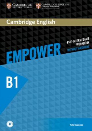 Könyv Cambridge English Empower Pre-intermediate Workbook without Answers with Downloadable Audio Peter Anderson