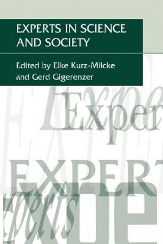 Kniha Experts in Science and Society Gerd Gigerenzer