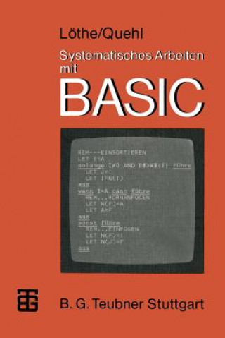Carte Systematisches Arbeiten mit BASIC Werner Quehl