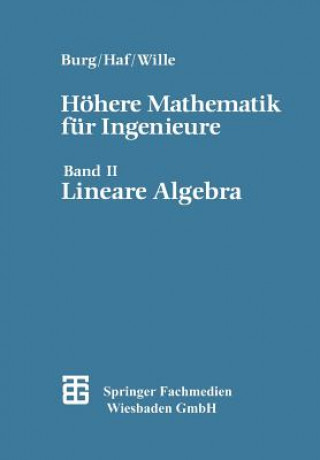 Książka Höhere Mathematik für Ingenieure Prof. Dr. rer. nat. Friedrich Wille