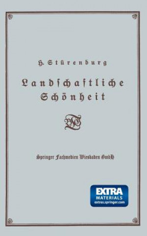 Knjiga Landschaftliche Schoenheit Dr. Heinrich Stürenburg