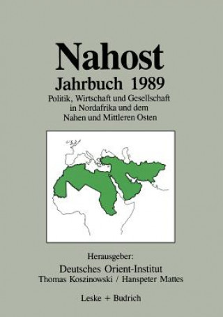 Knjiga Nahost Jahrbuch 1989 Thomas Koszinowski