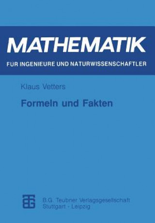 Carte Formeln und Fakten Klaus Vetters