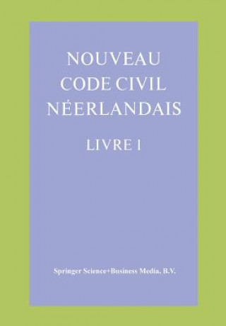 Book Nouveau Code Civil Neerlandais Livre 1 Louis F. Ganshof