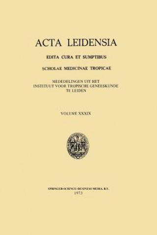 Książka Acta Leidensia A. M. Deelder