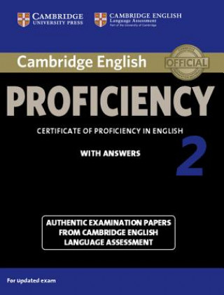 Knjiga Cambridge English Proficiency 2 Student's Book with Answers CELA