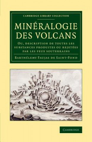Carte Mineralogie des volcans B. Faujas de Saint-Fond