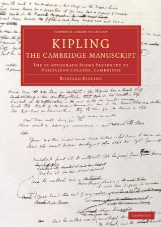 Book Kipling: The Cambridge Manuscript Rudyard Kipling