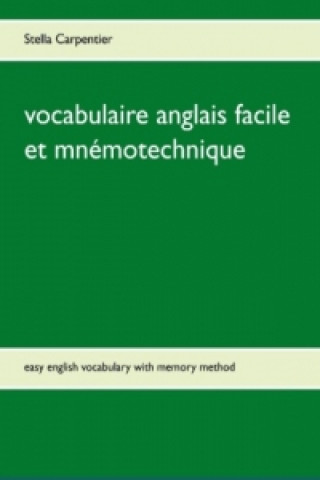 Carte vocabulaire anglais facile et mnémotechnique Stella Carpentier
