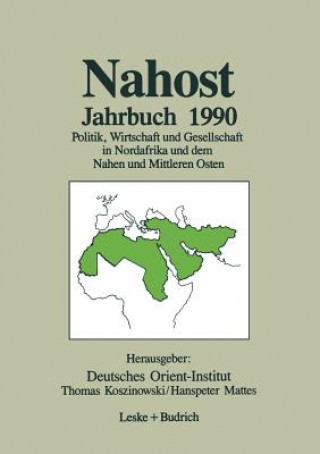 Carte Nahost Jahrbuch 1990 Deutsches Orient-Institut