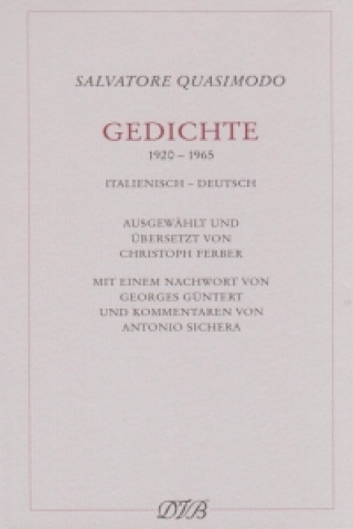 Book Gedichte 1920-1965 Salvatore Quasimodo