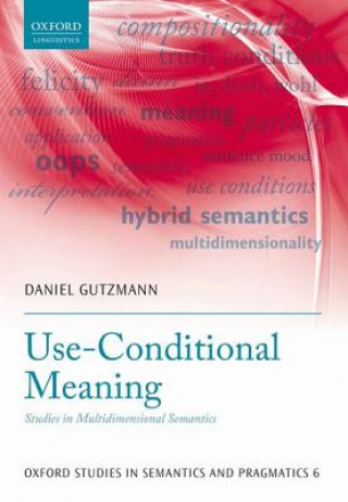 Könyv Use-Conditional Meaning Daniel Gutzmann