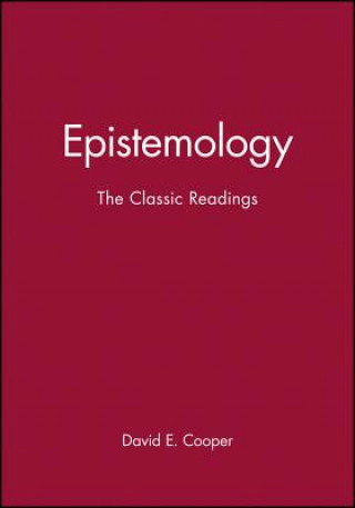 Knjiga Epistemology: The Classic Readings Cooper