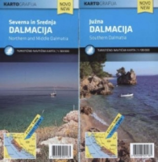 Materiale tipărite KartoGrafija Turisticno-nauticna Karta Dalmatia, 2 Bl. 