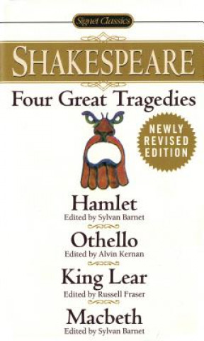 Kniha Four Great Tragedies William Shakespeare