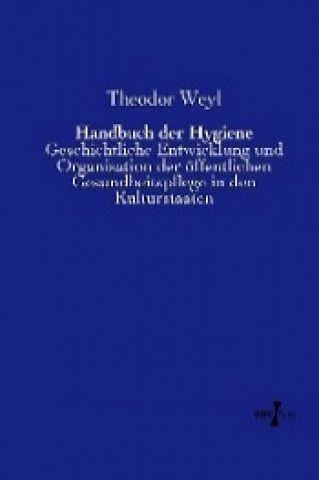 Carte Handbuch der Hygiene Theodor Weyl