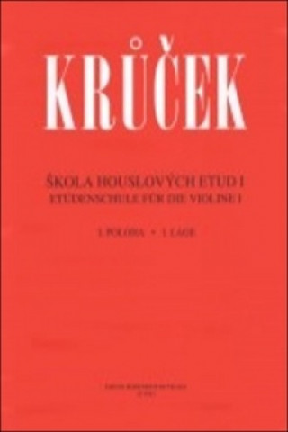 Książka Škola houslových etud I Václav Krůček