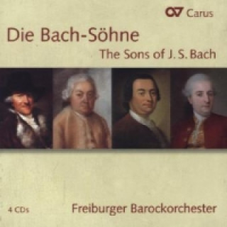 Audio Die Bach-Söhne, 4 Audio-CDs Carl Philipp Emanuel Bach