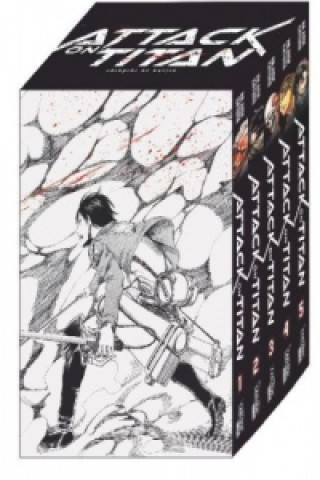 Книга Attack on Titan, Bände 1-5 im Sammelschuber mit Extra. Bd.1-5 Hajime Isayama