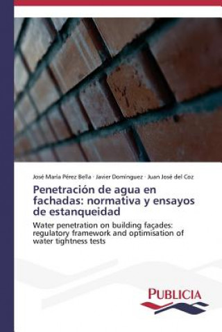 Kniha Penetracion de agua en fachadas José María Pérez Bella