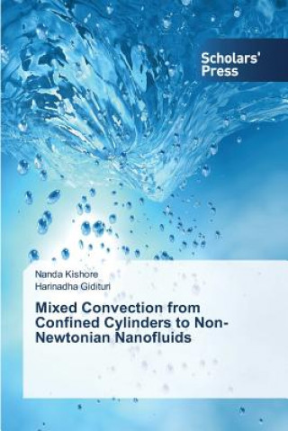 Könyv Mixed Convection from Confined Cylinders to Non-Newtonian Nanofluids Nanda Kishore