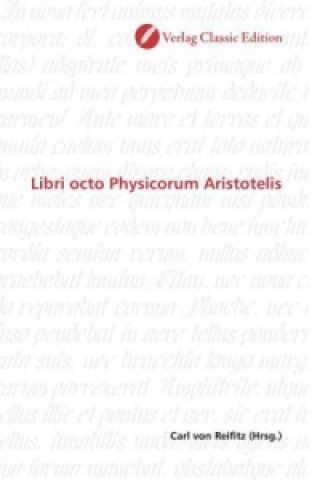 Książka Libri octo Physicorum Aristotelis Carl von Reifitz