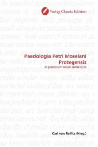 Книга Paedologia Petri Moselani Protegensis Carl von Reifitz