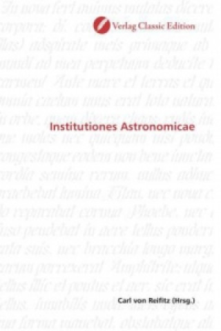 Kniha Institutiones Astronomicae Carl von Reifitz