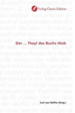 Książka Der ... Theyl des Buchs Hiob Carl von Reifitz