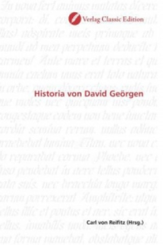 Könyv Historia von David Geörgen Carl von Reifitz