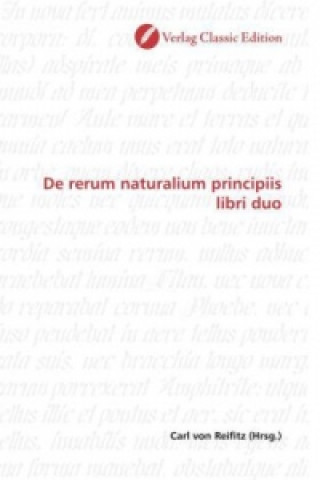 Книга De rerum naturalium principiis libri duo Carl von Reifitz