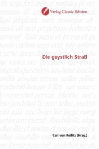 Knjiga Die geystlich Straß Carl von Reifitz