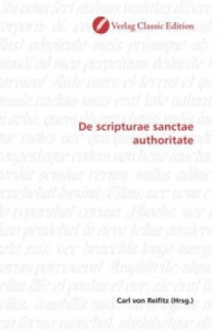 Knjiga De scripturae sanctae authoritate Carl von Reifitz