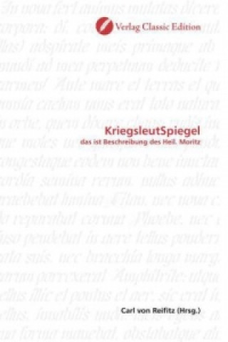 Kniha KriegsleutSpiegel Carl von Reifitz
